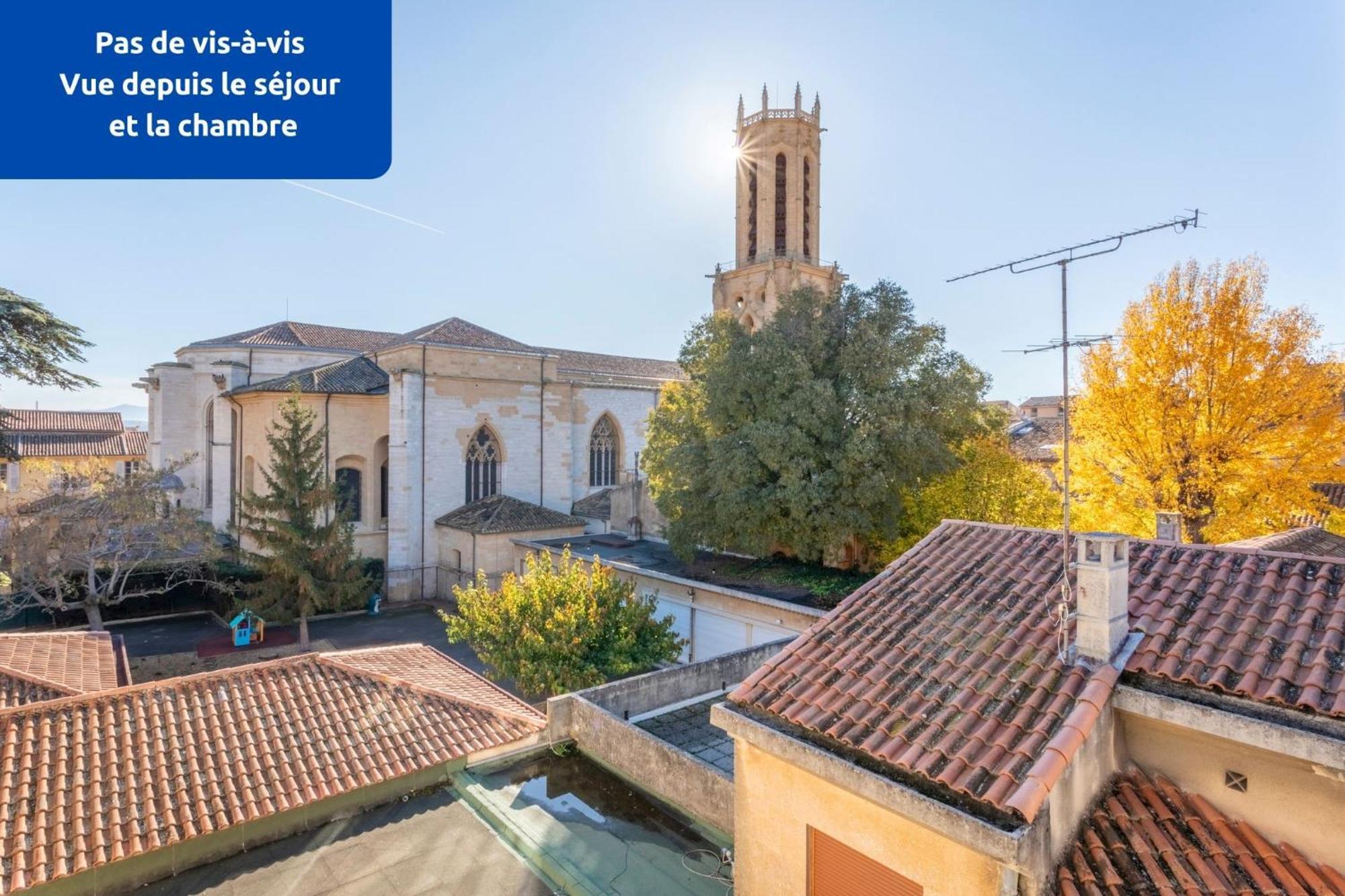 Le Saint Sauveur - Centre Ville - Calme - Lumineux Aix-en-Provence Luaran gambar