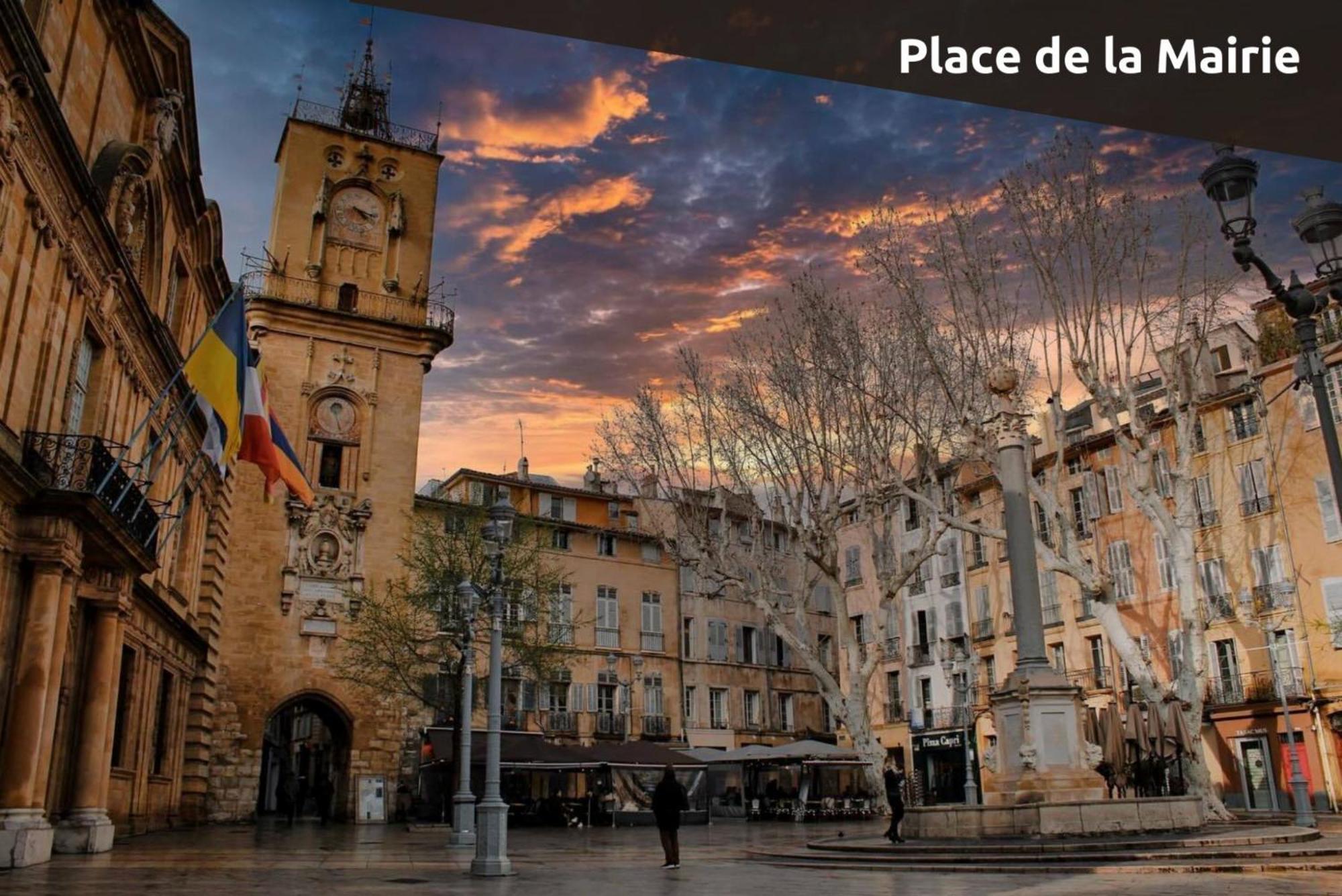 Le Saint Sauveur - Centre Ville - Calme - Lumineux Aix-en-Provence Luaran gambar